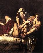 GENTILESCHI, Artemisia Judith Beheading Holofernes dg Spain oil painting artist